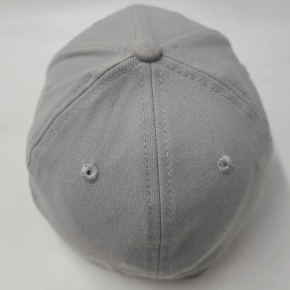 Chicago Cubs Hat L-XL New Era 39Thirty 2016 World Series Flex‎ Fitted Gray MLB